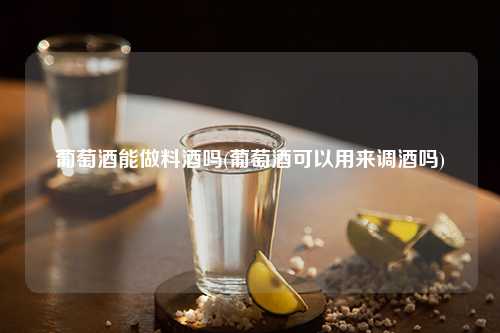 葡萄酒能做料酒吗(葡萄酒可以用来调酒吗) 杂谈 葡萄酒能做料酒吗(葡萄酒可以用来调酒吗) 杂谈